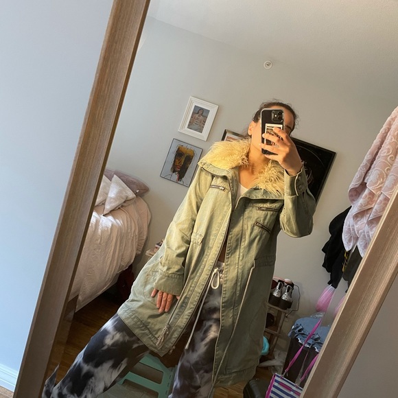 Denim oversized jacket - Picture 7 of 8